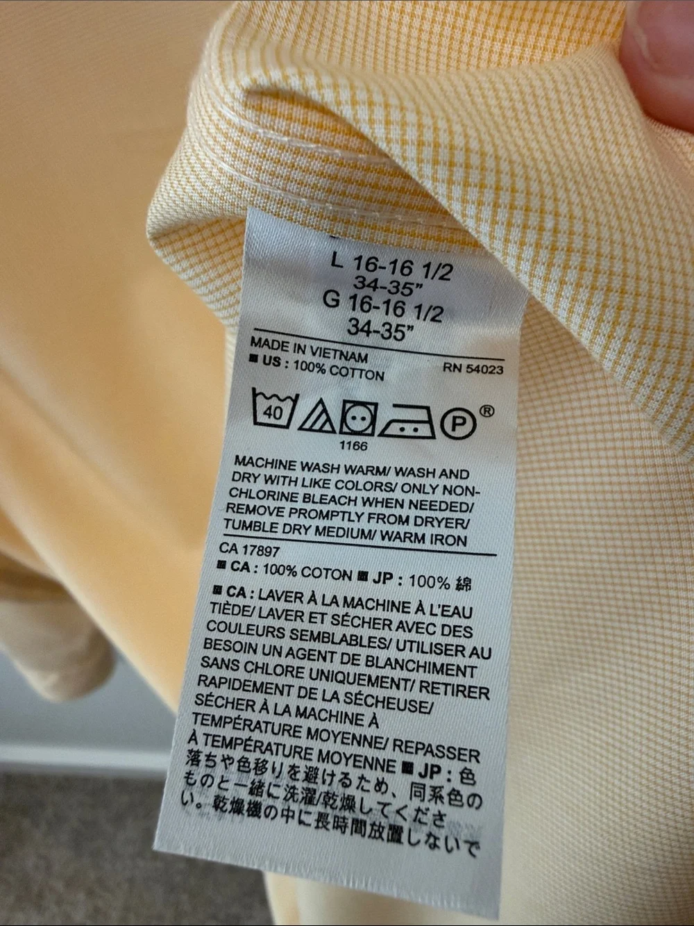 Banana Republic tailored long